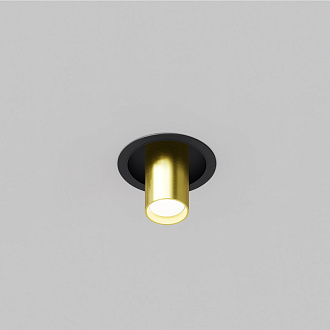 Светильник 11 см, Maytoni C048CL-01-GU10-BBS, латунь, вр 10,2 см