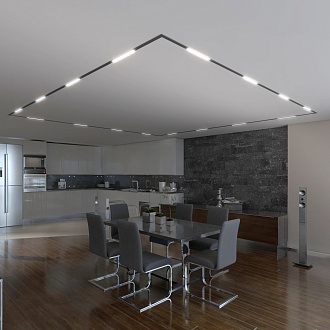 Трековый светильник Slim Magnetic L01 10W 4200K черный 85000/01 Elektrostandard