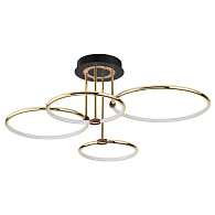 Люстра 81,5*63,5*31,5 см, LED 96W*3000-6000 К, Lumion Ursula золотой, коричневый, 5283/96CL