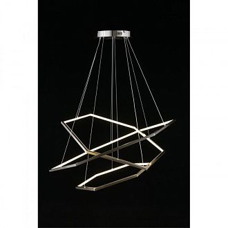 Каскадная люстра 100*50-180 см 136W, 4000K, Aployt Polunia APL.021.13.136, хром