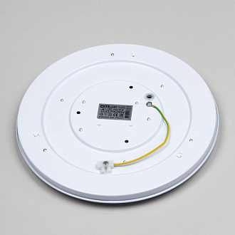 Светильник 28 см, 24W, 3000K-4000K-5500K Citilux Симпла CL71424SV белый