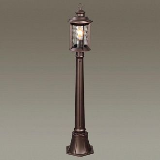Уличный светильник Odeon Light Mavret 4961/1F Коричневый