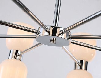 Люстра на штанге **30-51 см, 16*E14*40W, K, Ambrella Light High Light LH56085, хром