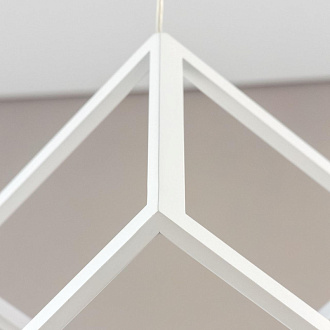 Подвесной LED светильник Citilux Куб CL719300 Белый, 40W*4000K