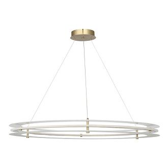 Подвесной светильник 100*80 см, 1*LED*70W, 4000K, ST-Luce Fagy SL6245.213.01, золотой