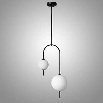 Потолочный светильник TONDER B 58*23*23 см, 2*LED*9W, 4000K, ImperiumLoft TONDER01, Чёрный