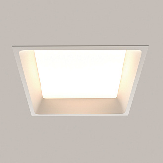 Светильник 17 см, 24W, 3000-6000K, DL056-24W3-4-6K-W, белый, вр 16,1*16,1 см