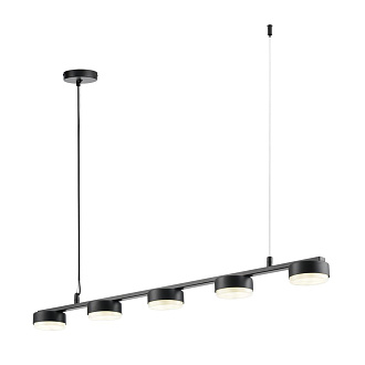 Светильник подвесной 8*80*80 см, 5*GX53 Lumion Torina 8117/5 черный