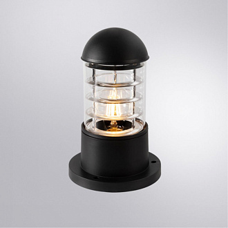 Уличный светильник 25 см, Arte lamp Coppia Черный A5217FN-1BK