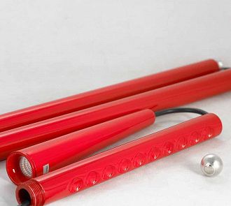 Торшер Lussole Loft Dawson LSP-0577, 5W LED, красный