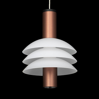 Светильник подвесной 12*190 см LED*6 W, 4000 К Citilux Майя Махагон CL202012