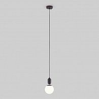 Подвесной светильник с тросом 1,8 м 13 см Eurosvet Bubble Long 50158/1 черный