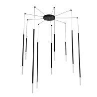 Подвесная люстра  405 см, 27W, 3000K, Lumion Ledio Stick 8400/27L, черный