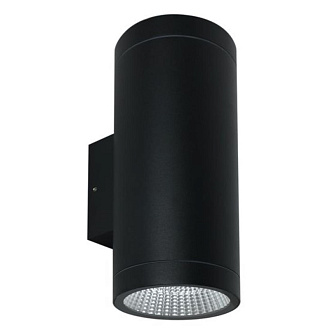 Уличный светильник 10*12*26 см, 2*LED*13W 4000K ARTE Lamp TORCULAR A1813AL-2BK черный