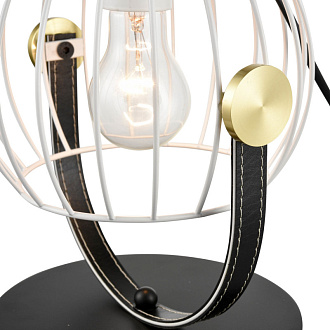 Настольная лампа  22*30 см, 1*E27 черный, золото Vele Luce Pasquale VL6251N01