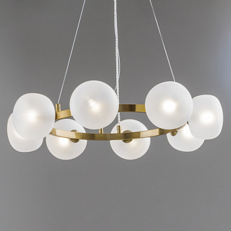 Светильник 59 см, Freya Donuts FR5444PL-08BS, латунь