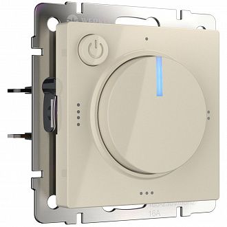 W1151103 Терморегулятор электромеханический для теплого пола, слоновая кость Werkel, 4690389155710