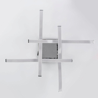 Люстра потолочная светодиодная Citilux Джек CL226131, LED 72W, 3000K, хром