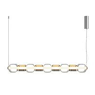 Подвесной светильник 12*18*330 см, LED*22W, 3000K, Maytoni Ritmo MOD381PL-L45CH3K, хром