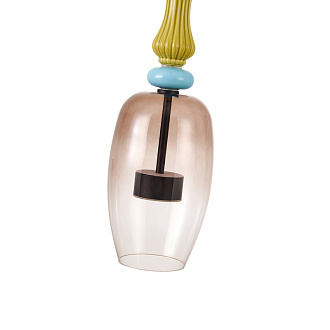 Подвесной светильник 15*180 см, LED, 9W, 4000К, Favourite Dolci 4463-1P черный