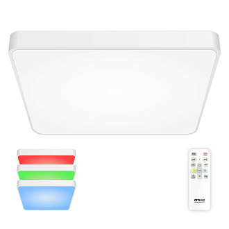 Cветильник 60 см, 105W, 3000-5500K, Citilux Купер CL724K105G0 RGB, белый