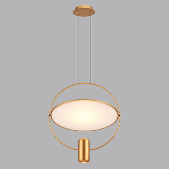 Подвесной светильник 45 2*LED GU10*7W 3000K Odeon Light ORBIT 7028/2L золотой