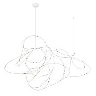 Подвесной светильник 135 см, 10W, 3000K, Loft IT Flock of Light 10309/21 CR, хром