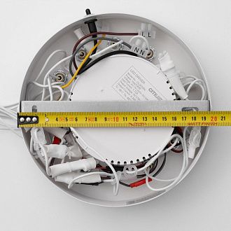 Подвесная люстра 120*125 см, 180W, 3000-6000K, Citilux Стиг CL203260 белый