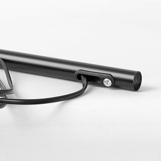 Торшер 35*160 см, 1*E27 Lussole Escambia LSP-0662 черный