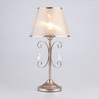 Настольная лампа в классическом стиле Eurosvet Liona 01051/1 серебро 00000084915