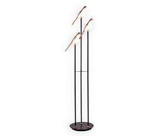 Торшер 152 см, 30W, 4000K, Kink Light 08446-F,33, черный-золото