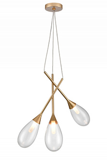 Подвесной светильник  55*168 см, 3*G9 золото Vele Luce Grazioso VL5864P03
