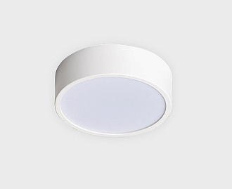 Потолочный светодиодный светильник Megalight M04-525-125 white, 12W LED, 3000K, белый