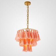 Подвесной светильник TASSEL Карамель 30*30*35 см, 1*E27*60W, ImperiumLoft TASSEL01, Латунь
