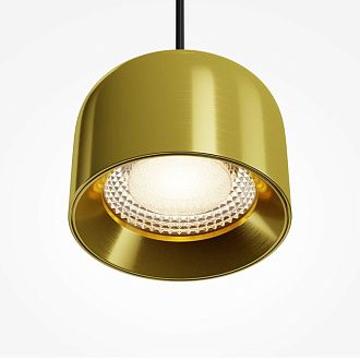 Подвесной светильник 9 см, 12W, 3000K, Maytoni Comfy P113-L12-3K-BS, латунь