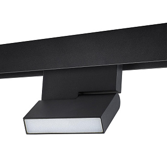 Трековый низковольтный смарт-светильник диммируемый со сменой цв.температуры, (пульт ДУ/Smart Life) 2,3*18,3*15,7 см, LED 10W 3000-6500K Novotech Flum 359492 черный