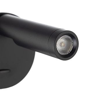 Светильник 11 см, 3W, 3000K, Citilux DEKART CL704101, черный