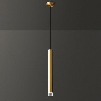 Подвесной светильник GIFT A Brass 60*16*16 см, 1*GU10*50W, ImperiumLoft gift01, Латунь