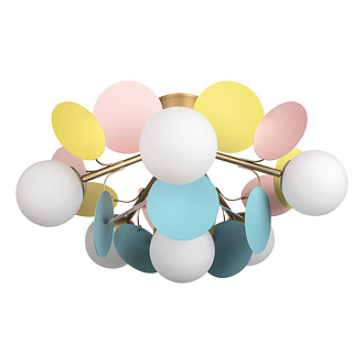 Светильник 55 см, Loft It 10008/6C Mult, золото