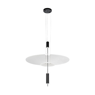 Подвесной светильник 68*83 см, 3*GU5.3*20W  LOFT IT Skylar 10244/A Black черный
