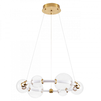 Светодиодный светильник 60 см, 30W, 3000K, Arte Lamp Crocus A2780LM-30PB, полированная медь