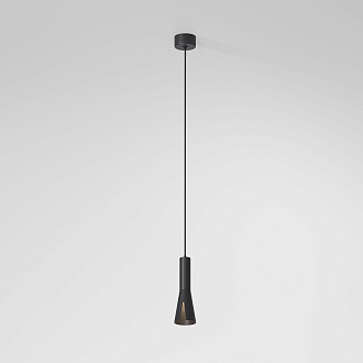 Подвесной акцентный светильник 4*4*142 см, 5W 4000K Elektrostandard Pino 50311 LED черный