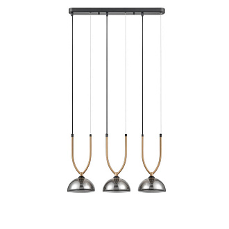 Подвесной светильник 16*58*157 см, 3*G9 черный, золото Vele Luce Astiy VL5434P03