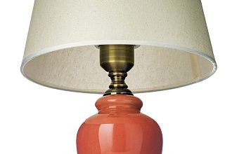 Настольная лампа *25*41 см, 1*E27*60W, Arti Lampadari Lorenzo Lorenzo E 4.1 P, бронзовый