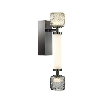 Бра 12,5*7*35 см, 1 LED*13W, 3000 К, Odeon Light Kliff, черный 5427/13WL