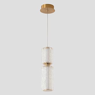 Светильник подвесной *7,5*27,5-57-207 см, *LED*23W, 3000K, Crystal Lux Antique ANTIQUE SP23W LED BRASS, Латунь