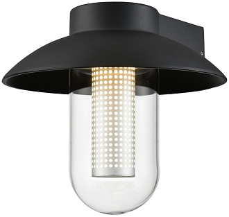 Светильник настенный 20,2*20*18,5 см, LED, 5W, Wertmark  WE936.01.021 черный