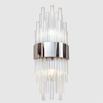 Бра 20*10*50 см, Е14 2x40W, Хром MODELUX ML.513.02 CR