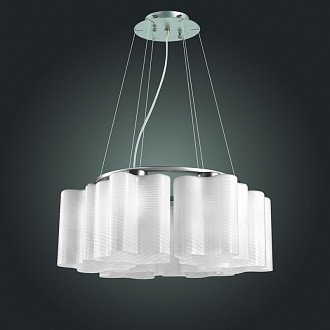 Люстра подвесная 52 см, ST LUCE ONDE SL117.503.06 Серебристый