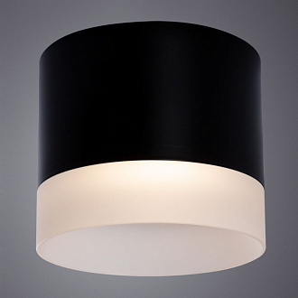 Светильник 11*11 см, GX53 15W, Arte Lamp Castor A5554PL-1BK, черный